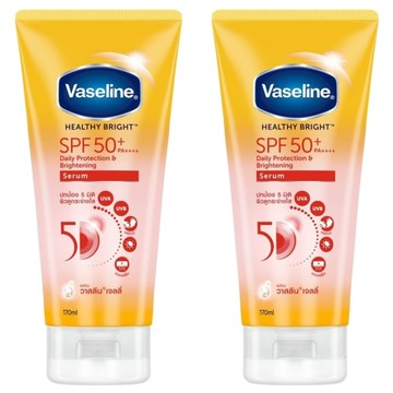 Vaseline 凡士林 5D極護水感防曬乳 SPF50+ PA++++  170ml  2瓶
