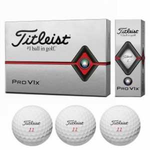 ダブルナンバー ゴルフボール V1x TITLEIST PRO タイトリスト