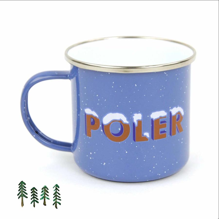 ポーラー マグカップ POLER キャンプ仕様 CAMP MUG OCEAN 211ACM9101