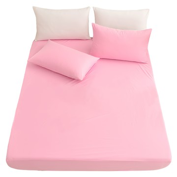 FOCA 專業護理級 防水透氣保潔墊  雲夕粉  加大 加高型 180 x 186 x 38cm