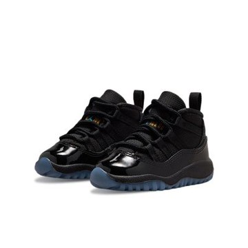 Nike Air Jordan 11 Retro Gamma 黑藍 TD 中筒 街頭 運動鞋 小童鞋 378040-047
