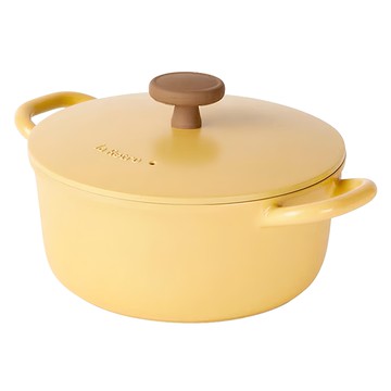 PN豐年 Bliss La Retro Honey IH系列 電磁爐適用 20cm 雙柄鍋 黃色  1組