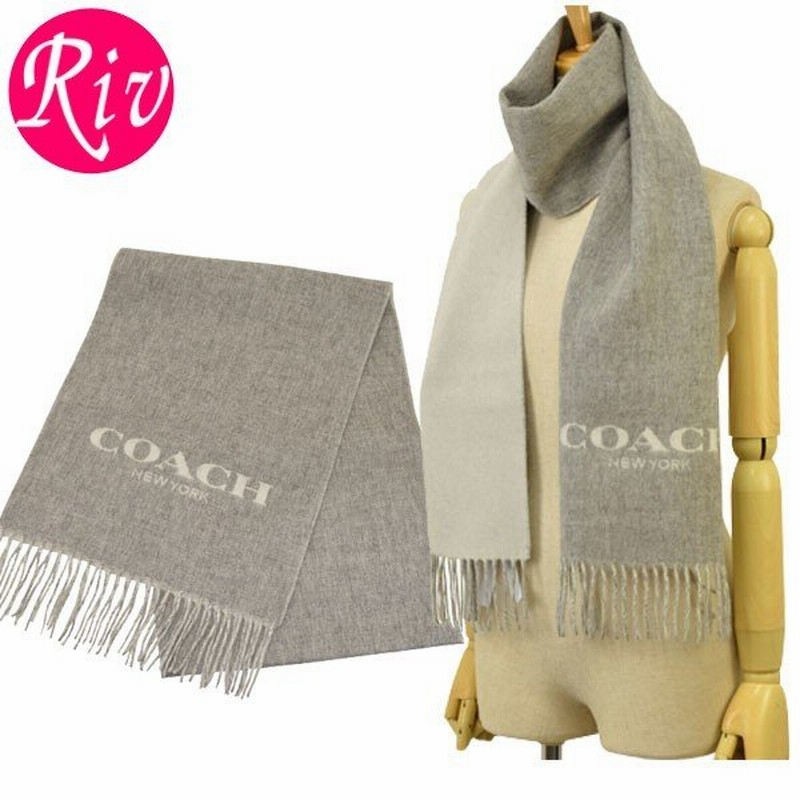 エッセンス 主人 メタルライン Coach マフラー レディース Hisamichi Jp