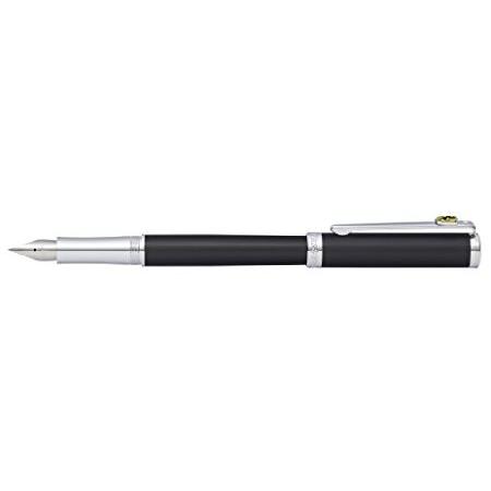 (Fountain Pen, Medium Nib, Ferrari Satin Black) Sheaffer Ferrari Intensity Satin Black Fountain Pen, Medium Nib (FE0952153)