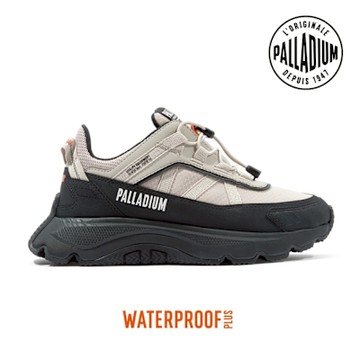 PALLADIUM THUNDER PROTECT WP+快穿橘標防水靴/防水鞋/休閒鞋-灰 /黑