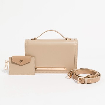 PLAYBOY - 手提包附長背帶  Encounter系列 - 卡其色