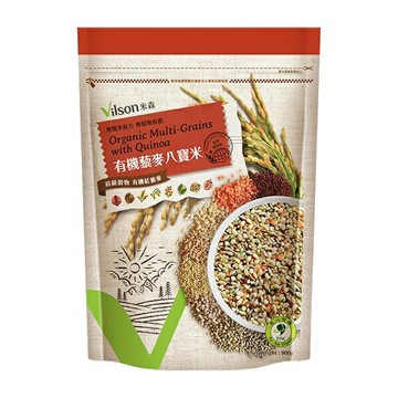 【米森】有機藜麥八寶米 900g/包