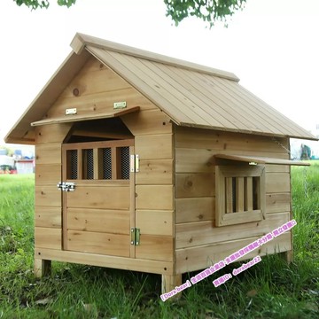 🐶免運【狗屋】防雨 實木 狗屋 戶外 狗房子 寵物房子 戶內外 狗籠子 木質 狗籠 狗舍 四季 狗狗窩 狗別墅