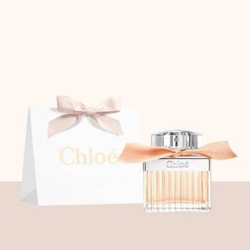 【Chloe’ 】沁漾玫瑰女性淡香水 50ML+品牌紙袋(送禮首選)