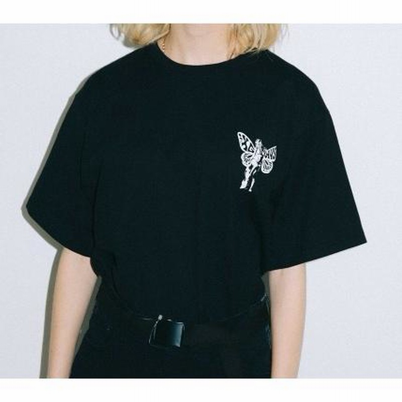 X-GIRL HYSTERIC GLAMOUR BUTTERFLY S/S T - Tシャツ/カットソー(半袖 