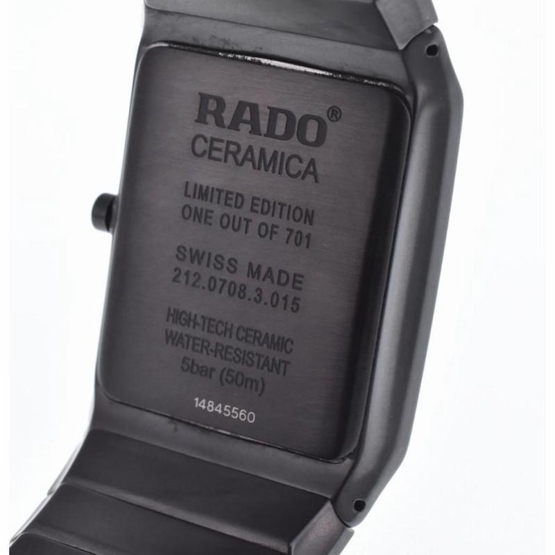 ☆極美品【RADO】ラドー セラミカ R21708152 限定品 クォーツ メンズ Q#114131 | LINEブランドカタログ