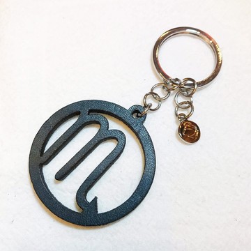 【La Fede】真皮星座鑰匙圈(處女/天秤/天蠍/射手)