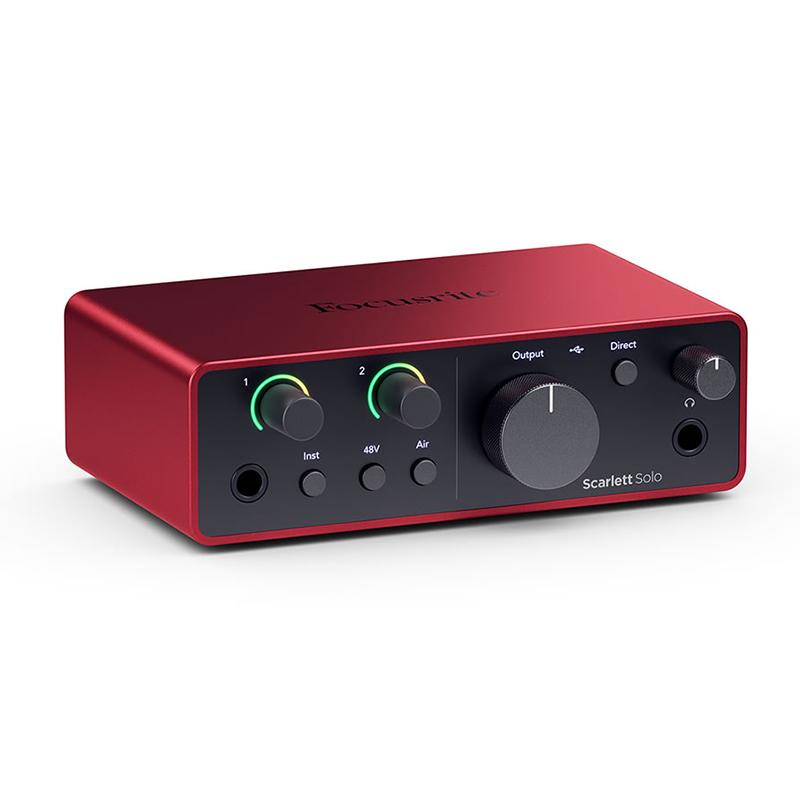 FOCUSRITE SCARLETT SOLO GEN4 安心の日本正規品！