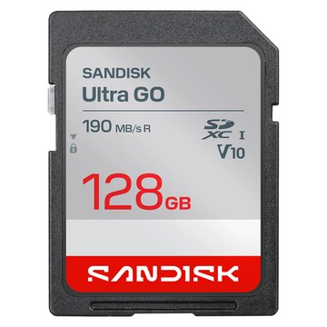 SanDisk 晟碟 公司貨 Ultra SDXC C10 UHS-I 190MB/s R 記憶卡  1個  128GB