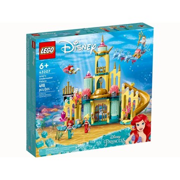 [樂享積木] [已停產沒貨] LEGO 43207 小美人魚的海底宮殿 迪士尼系列