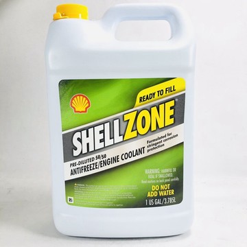 [機油倉庫]SHELL ZONE 50/50水箱精 冷卻液