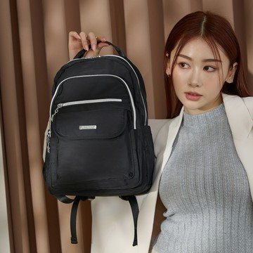 【Kinloch Anderson】城市酷玩 掀蓋後背包-都會黑