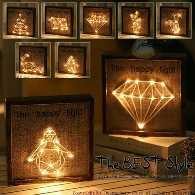 電飾 卓上ライト ナイトライト インテリアライト フォトフレーム形状 Led 間接照明 ルームライト おしゃれ 可愛い 寝室 動物 プレゼント ギフト 通販 Lineポイント最大get Lineショッピング