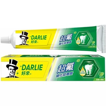 好來牙膏 250g 好來 好來牙膏全亮白 好來牙膏超氧強化琺瑯質250g 黑人牙膏250g