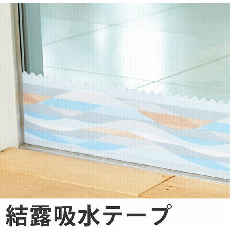 結露吸水テープ 吸着 結露テープ 結露防止テープ 水滴 窓 窓ガラス 暖房 カビ対策 通販 Lineポイント最大0 5 Get Lineショッピング