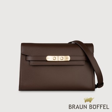 【BRAUN BUFFEL 德國小金牛】台灣總代理 尤妮爾 手提包-培土棕/BF867-56-POS