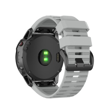【矽膠錶帶】適用 Garmin Fenix 6S Pro 快拆 快扣 錶帶 20mm