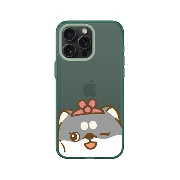 iPhone 15 Pro Max Clear 憂墨綠 - 嗨小強 Hi John - Wink Me