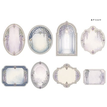 【9 月新品】20-149-0319 裁切用紙 幻想復古浪漫喫茶