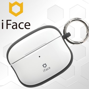 日本 iFace AirPods Pro/Pro 2 專用 First Class 抗衝擊頂級保護殼 - 白色