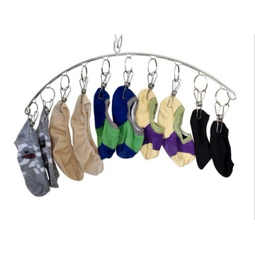 特粗不鏽鋼10夾曬衣架