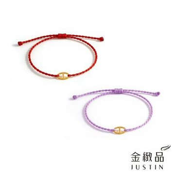 金緻品 黃金蠟繩手鍊 日之密 0.07錢