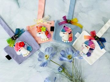 獨角獸羊毛氈環保杯套