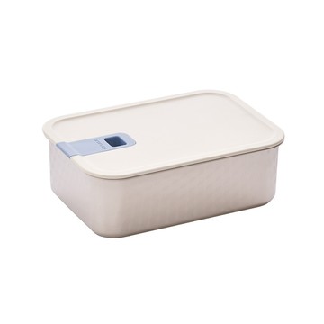 Perfect Seal系列304不鏽鋼羽織紋保鮮盒-長方形-1100ml