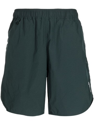 CHOCOOLATE - logo-print track shorts - men - Polyester - L - Green