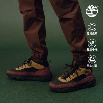 Timberland 男款灰黑色Motion 6中筒健行鞋|A6CW1A6M