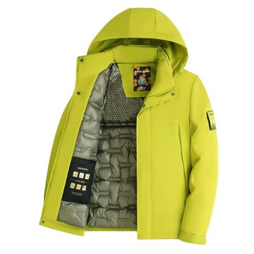 冬季男士羊毛滑雪服加棉加厚保暖棉服戶外情侶沖鋒御寒服防風外套