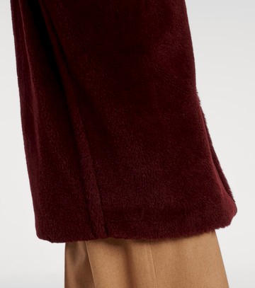 Max Mara Teddy Bear Icon alpaca wool, wool, and silk coat