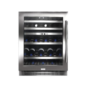 送7-11商品卡2200元★(全省安裝)Svago約45瓶左開紅酒櫃JG45B-L