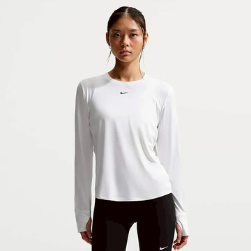【NIKE】AS W NK ONE CLASSIC DF LS TOP 白 長袖上衣 女 快乾 FN2802-102
