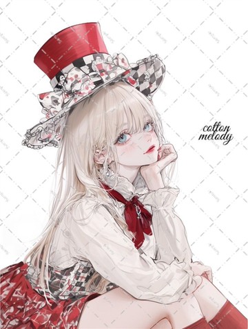 original sticker no.6786 人物貼紙 原創貼紙 人物貼紙 女孩貼紙 原創人物貼紙