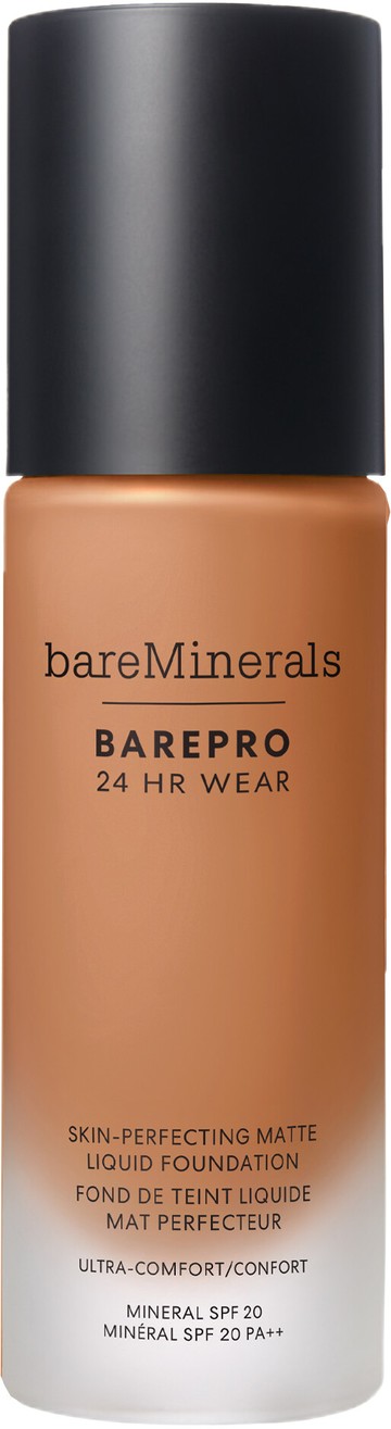 bareMinerals BarePro 24HR Wear Skin-Perfecting Matte Liquid Foundation SPF20 30ml 46 - Medium Deep Cool