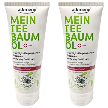 alkmene 歐珂蔓 我的茶樹精油保濕護足霜 滋潤 軟化角質 舒緩修護  100ml  1條  2條
