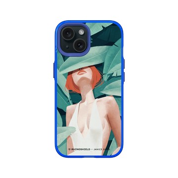 iPhone 15 Clear 激光藍 - Janice Sung - Orange 橘