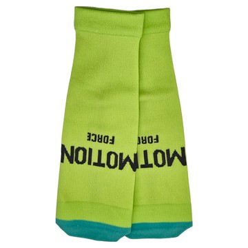 PORA BELLA 女款亮色字母 1雙 棉45%/聚酯纖維48%/彈性纖維7%  藍綠  小腿襪