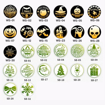 聖誕節 印章頭 火漆蠟 銅蓋 櫸木柄 馬卡龍木柄 手柄 火漆 火漆印章 火漆蠟印章 萬聖節【RHW0181】《Jami》