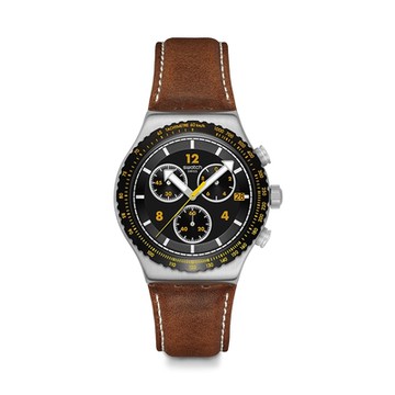 Swatch Irony 金屬Chrono系列手錶 CANYON CHASER 沙漠峽谷 (43mm) 男錶 女錶 手錶 瑞士錶 錶