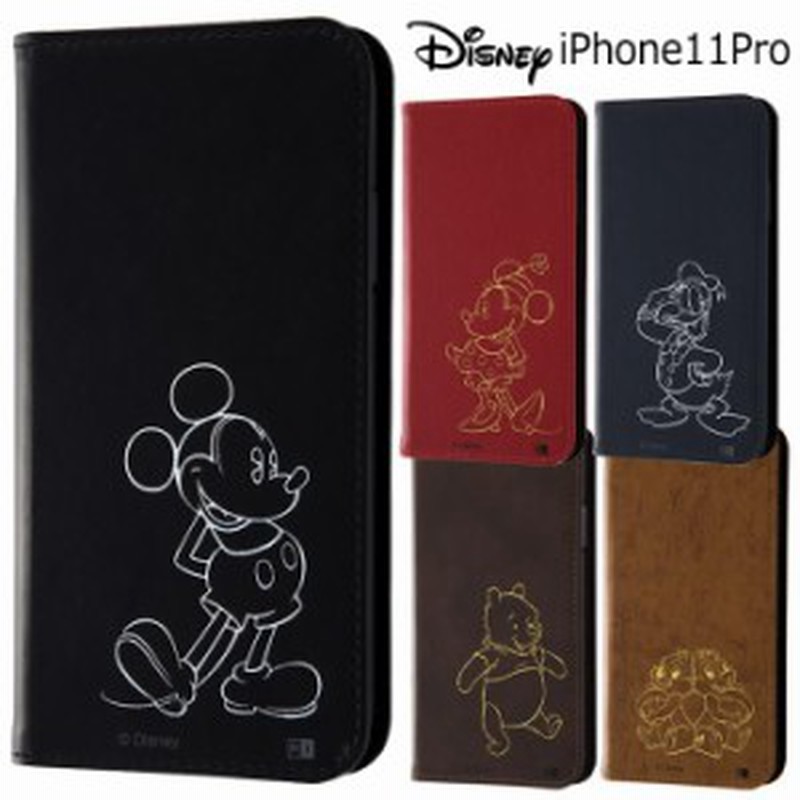 Iphone11pro ディズニー ホットスタンプ 手帳型ケース フリップ カード収納 ミッキー ミニー ドナルド チップ デール Iphone 11 Pro 通販 Lineポイント最大1 0 Get Lineショッピング