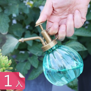 【荷生活】可愛造型園藝多肉盆栽澆水瓶 手動按壓式胖胖噴霧保濕澆花瓶-1入組