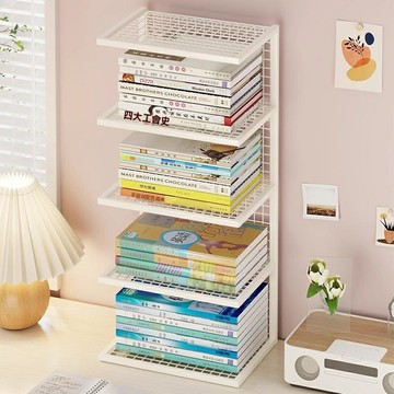 【多層收納王】桌面書架 置物架 收納架 文件架 辦公學習 分格設計 加厚材質 書本雜物整理 學生辦公桌必備
