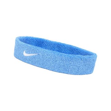 Nike 頭帶 Swoosh Classic Headband 藍 髮帶 運動 吸汗 N101240740-9OS